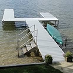 Boat Docks | Freestanding Dock Systems - Aluminum, Vinyl and Wood