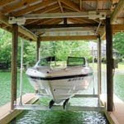 Boat Lifts - Free Standing, Pile Mount, Floating and Dock Mount