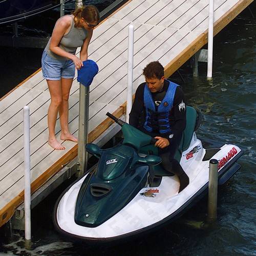 Dock Mount Jet Ski PWC Lifts | ShoreStation SS1053M | Manual PWC Lift