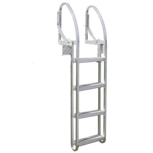 ShoreMaster 4 Step Pivoting Flip Up Dock Ladder